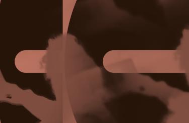 Brochure cover of "Circulating Copies 2024" in a rusty sepia tone, featuring two large, dark “C” letters in the background and lighter, translucent clouds in the foreground